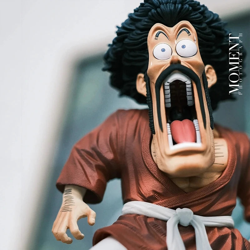 Dragon Ball Z Figure Mr. Satan Hercule 2 Heads 18cm Anime Action Figures Pvc Figurine Collection Model Doll Toys Children Gifts Anime Collectible Model