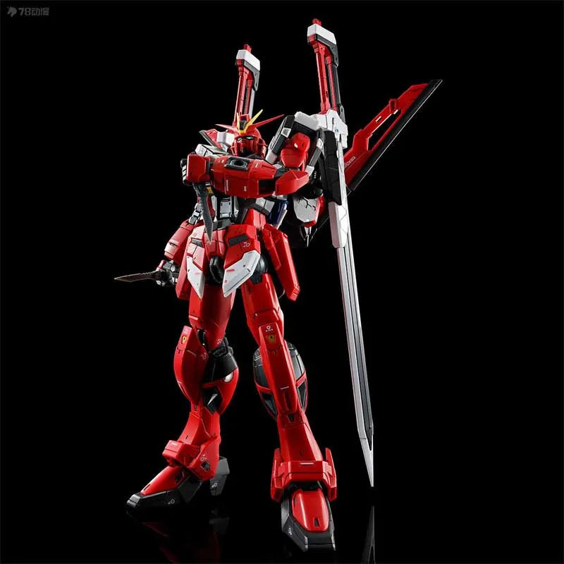 Bandai Original MODEL KIT GUNDAM RG 1/144 SWORD IMPULSE GDAM SPEC II Anime Action Figure Assembly Model Toy Model Gifts For boys