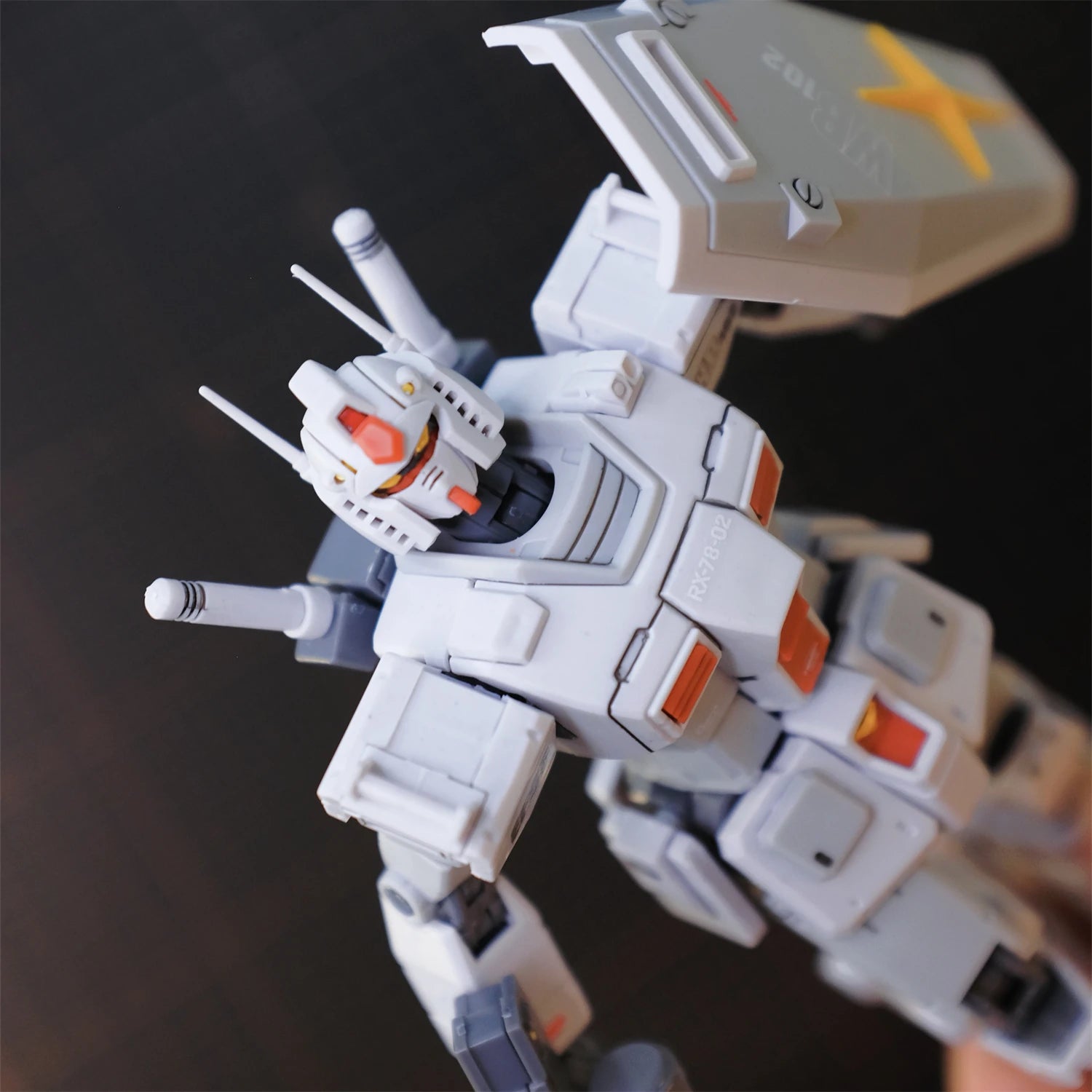 012 Model Hg 1/144 Rx-78 Optimus Color Assembly Model Movable Joints Action Figure Mecha Robot Plastic Model Christmas Toy Gifts