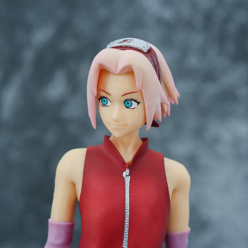 Naruto Figure Anime Shippuden Haruno Sakura Action Figure Standing Position Collection Toy For Christmas Gift 27cm