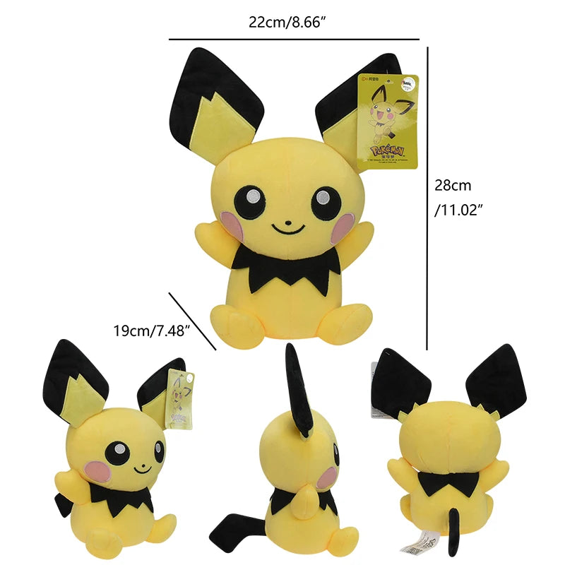 POKEMON Big Size Eevee Umbreon Sylveon Leafeon Espeon Glaceon Plush Toy Anime Stuff Doll Collection Kawaii Gift for Kid