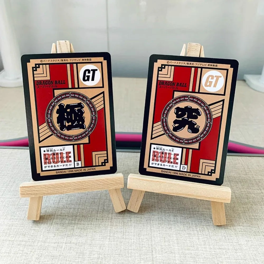 DIY Dragon Ball Fighting Son Goku 19th 2PCS/Set Grid Refractive Flashcard Anime Peripheral Game Collection Card Holiday Gift