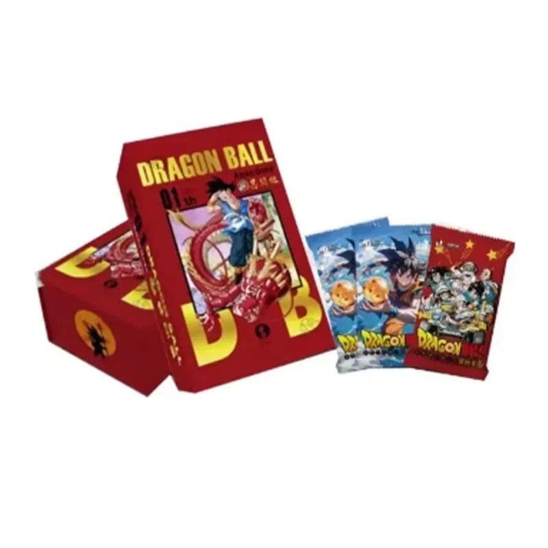 Dragon Ball Card Son Goku Saiyan Anime Figures Hero Collection Card SSP Flash Card Game Cards Table Toys Children Christmas Gift
