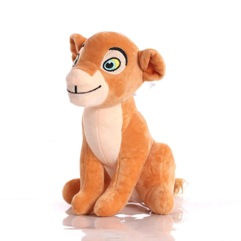 12CM 21CM The Lion King Plush Toys Cartoon Simba Nala Soft Stuffed Animals Dolls Anime Plushine Keychain Kids Festival Gift