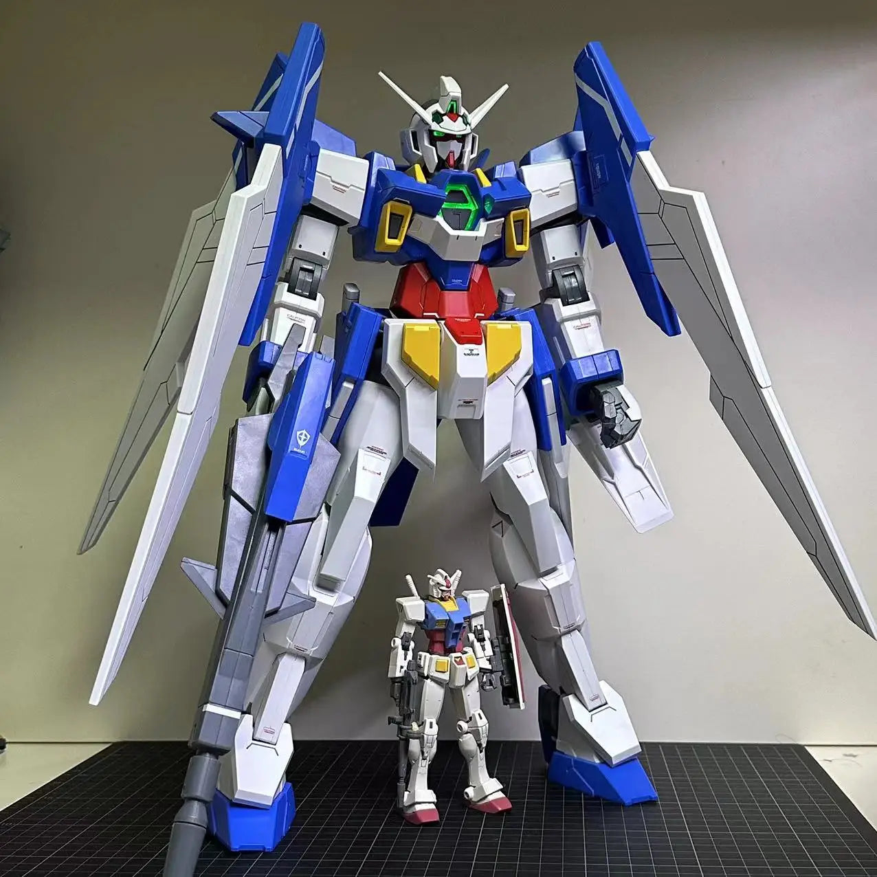 AGE-2 Normal Gundam 1/48 Model COMPOSITE Assembly Model Action Robots MS IGLOO Gundam with Water sticker For Kids Birthday Gifts