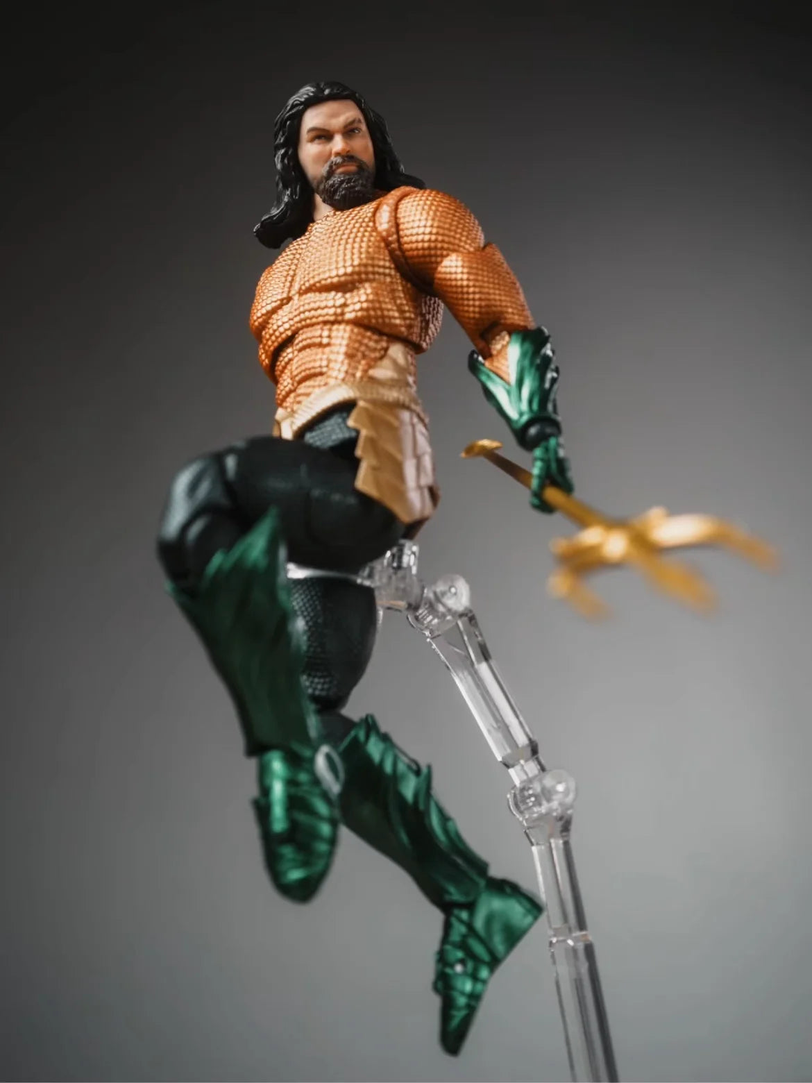 Original Fondjoy 1/9 Aquaman Mera Figure Justice League Figures Aquaman And The Lost Kingdom Figure Pvc Model Joint Movable Toy