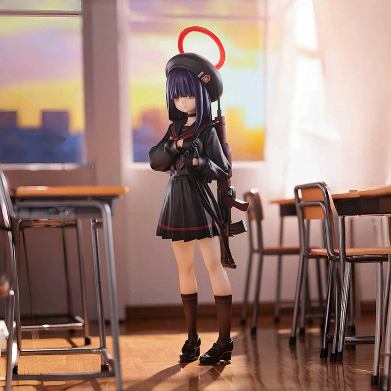 Anime Blue Archive Figurine Mixed Fish Sauce Action Figures Kawaii Girls 15cm PVC Model Statue Collection Peripheral Toys Gifts