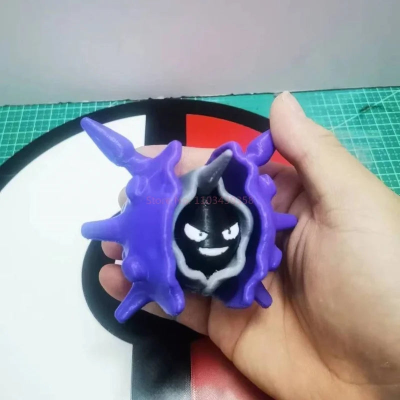 Cartoon Pokemon Shellder Cloyster Q Version Anime Figures Statue Pvc Model Desktop Collection Peripheral Children Birthday Gift