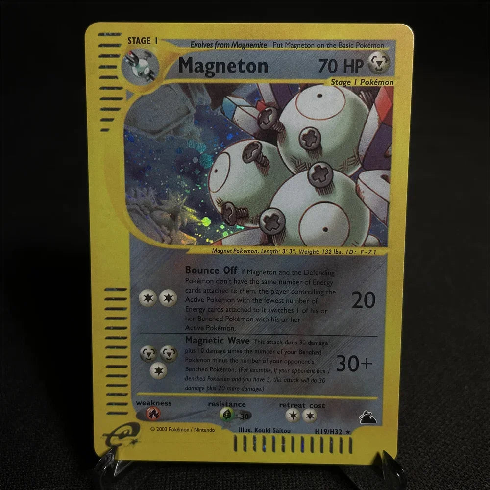 Pokemon Card Shining Card Gym Series Houndoom Jolteon Umbreon Gyarados Snorlax Steelix Piloswine Gift Kids Toys Proxy Card