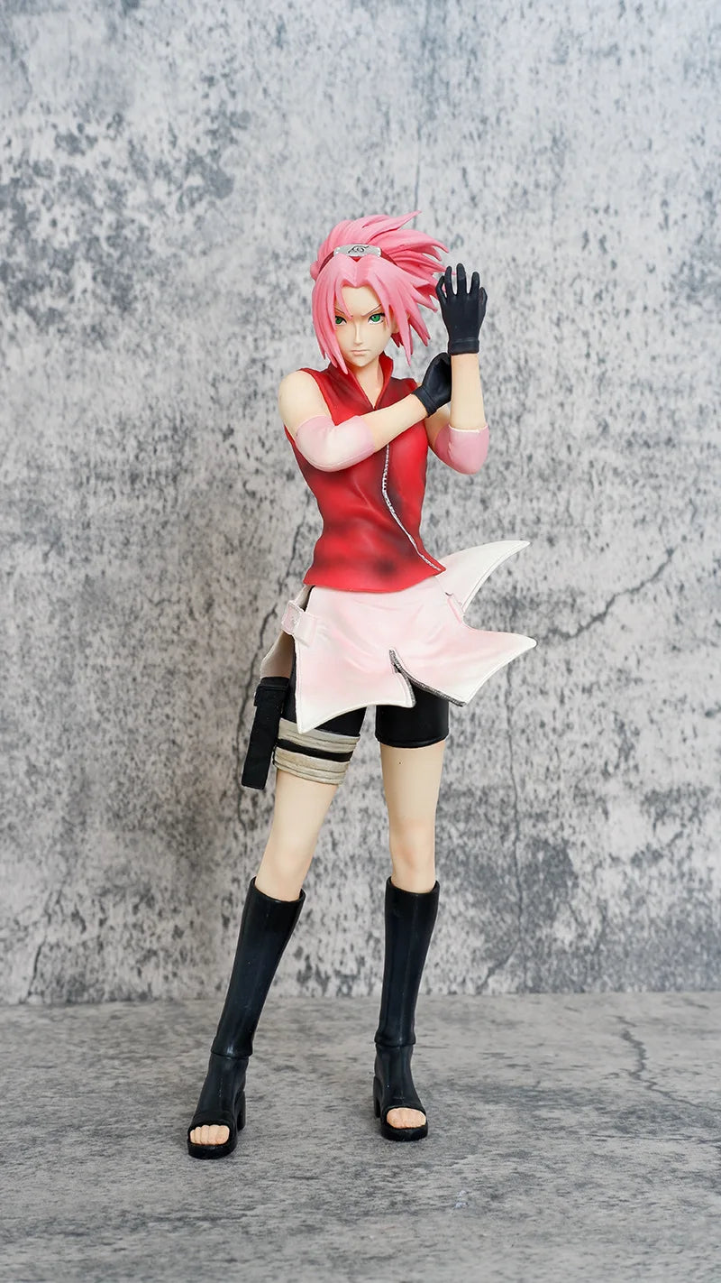 35cm NARUTO Figurine Haruno Sakura Figure PVC Hinata Statue Model Collectible Toys Gifts