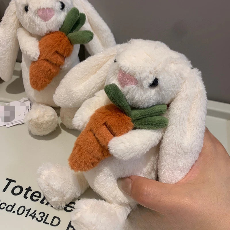 Jellycat with tags Hugs Radish Rabbit Cute Plush Children's Soothing Doll Valentine's Day Friend Holiday Gift Stuffed Animal
