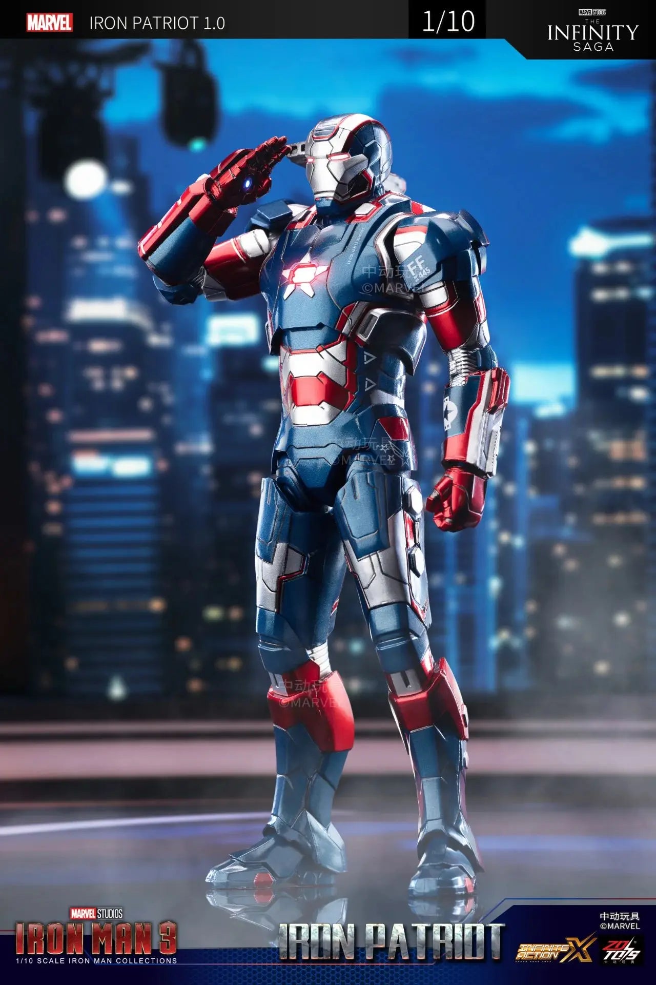 ZD Toys Iron Man Action Figure Mark 35 Red Snapper Iron Man MK 24 MK 22 MK 47 Tony Stark Ironman Figure Action Collect Toy Gift