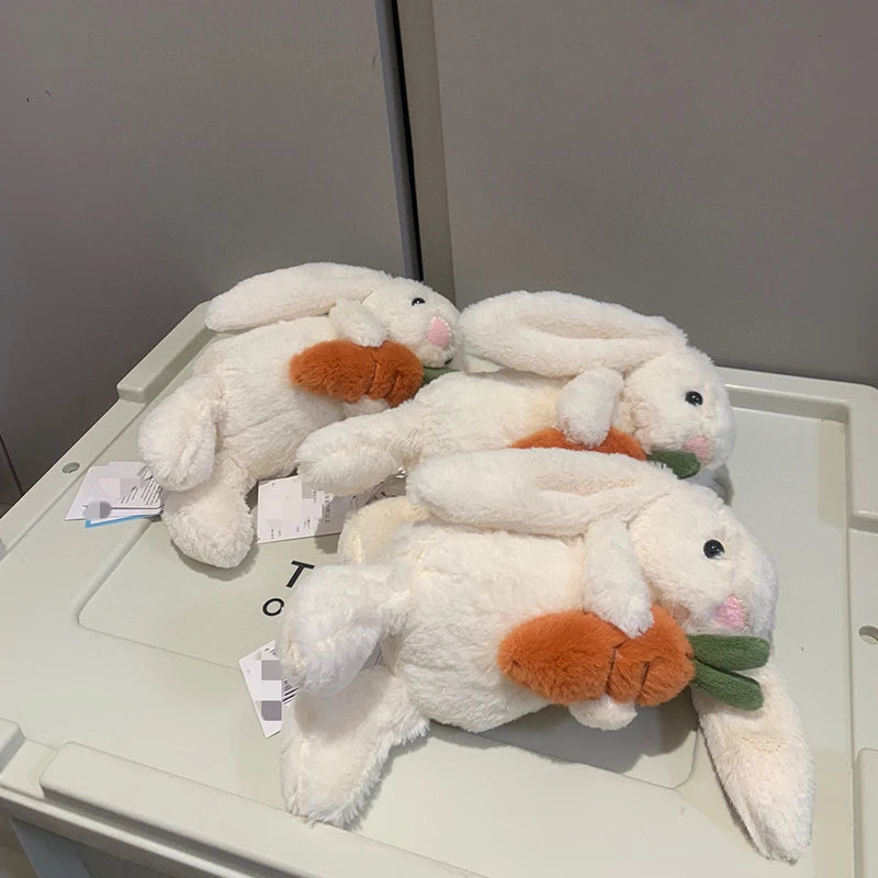 Jellycat with tags Hugs Radish Rabbit Cute Plush Children's Soothing Doll Valentine's Day Friend Holiday Gift Stuffed Animal