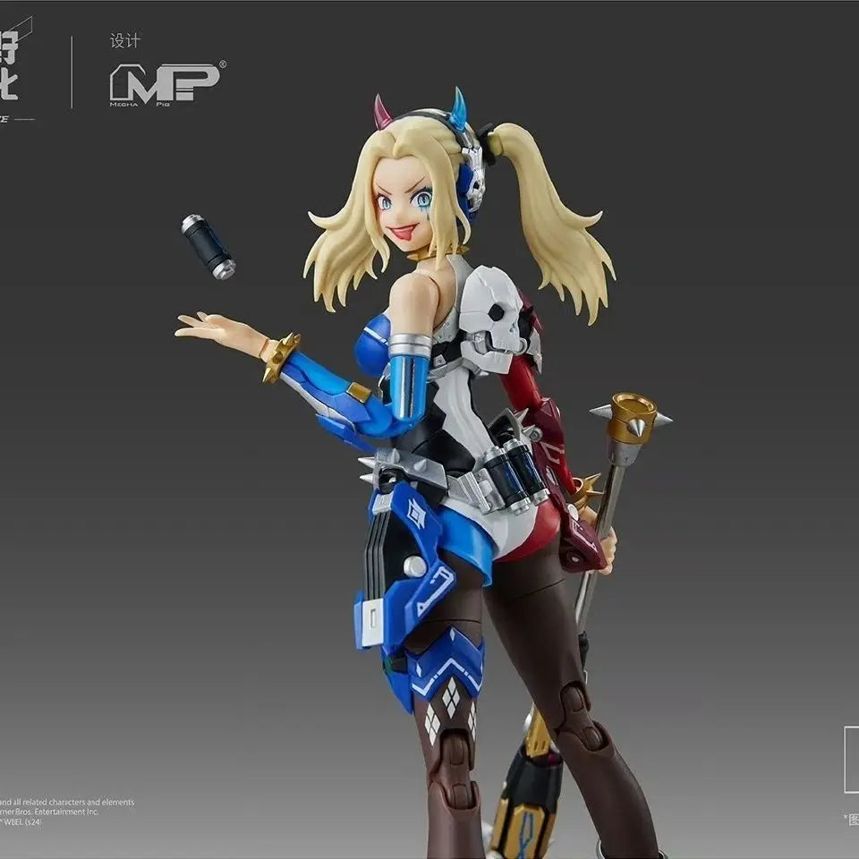 in stock of Soul Lady Little Ugly Girl Harley Quinn DC Little Ugly Girl 1/10 assembled movable model with dual element body