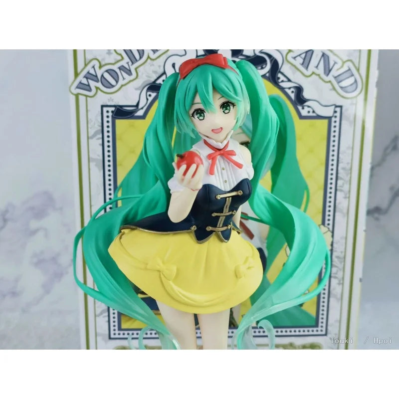 [In Stock] Genuine Taito Hatsune Miku Anime Toy Fairy Tale Wonderland Series Cute Miku Figurine Model Ornament Toy Gift