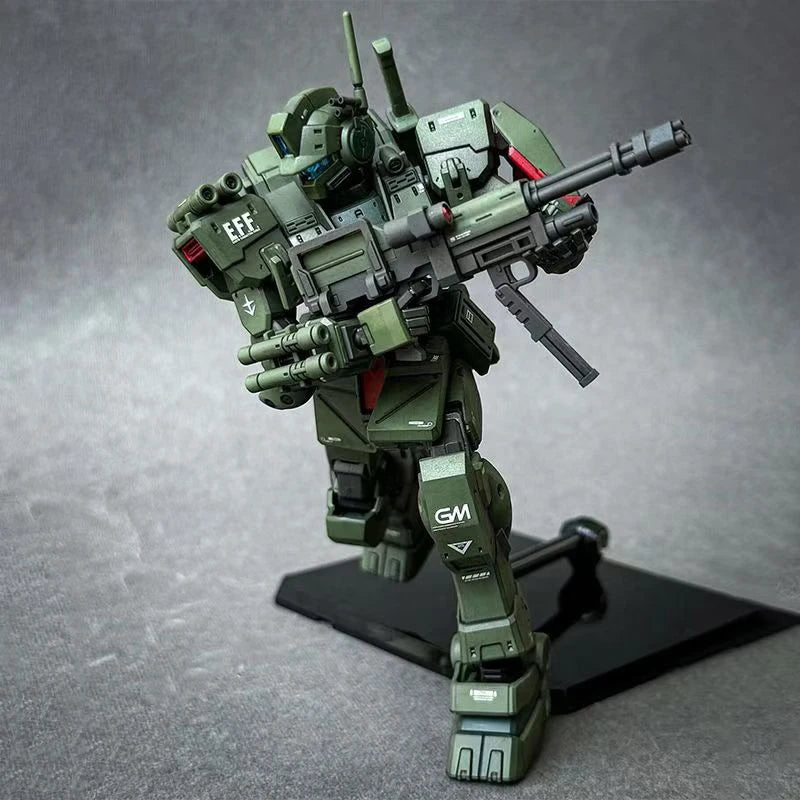 XFS Hg 1/144 RGM-79S Gm Spartan Assembly Model Movable Joints High Model Kit Gift Toy Collection for Kids Action Figure Model