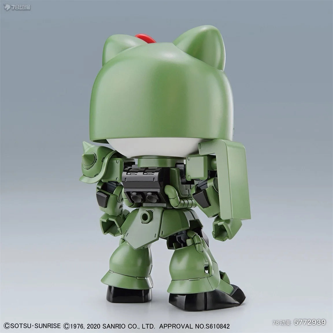 New Kt Ms-05 Zakuii Sd Anime Figures Sdcs Assembly Model Statue Action Figure Doll Collection Decor For Kids Toys Gifts