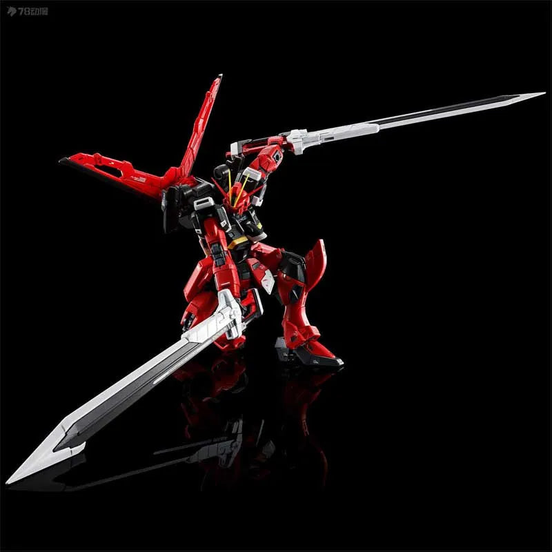 Bandai Original MODEL KIT GUNDAM RG 1/144 SWORD IMPULSE GDAM SPEC II Anime Action Figure Assembly Model Toy Model Gifts For boys