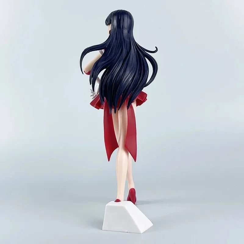 2pcs/lot Anime Sailor Moon Figure Sailor Mars Sailor Mercury Action Figures Hand Made Toy Kawaii Model Ornaments Gift 22cm