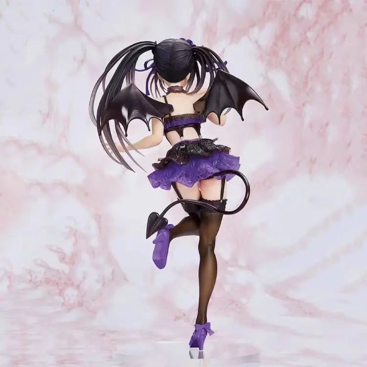 Date A Live Figure Tokisaki Kurumi Figures Swimwear Figurine Pvc Statue Model Doll Collection Desk Decoration Toys Holiday Gifts