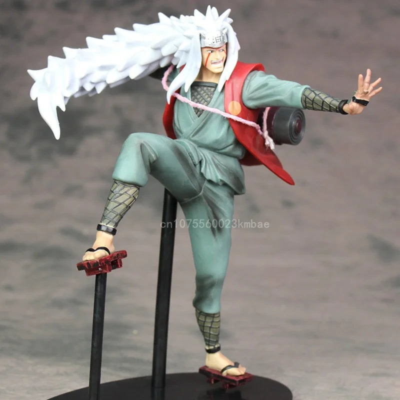 Jiraiya Figure Manga Naruto Gama-Bunta Action Figurine 23cm PVC Model Decoration Collectible Desktop Children GK Toys Gifts
