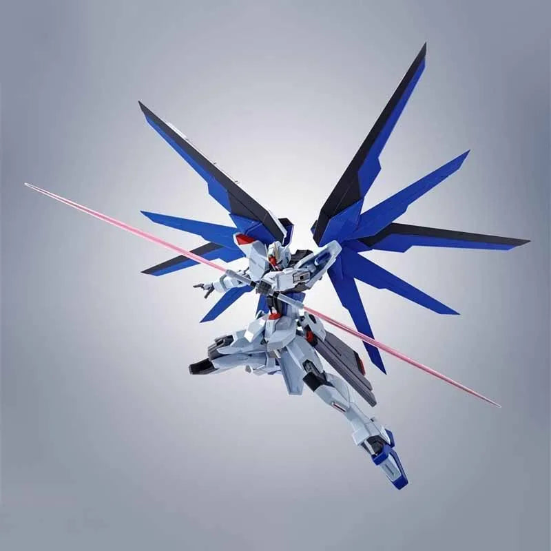 Bandai Original MODEL KIT ROBOT SPIRITS FREEDOM GUNDAM Action Figure Model Toys Gifts For boys Collectible Foam box sends