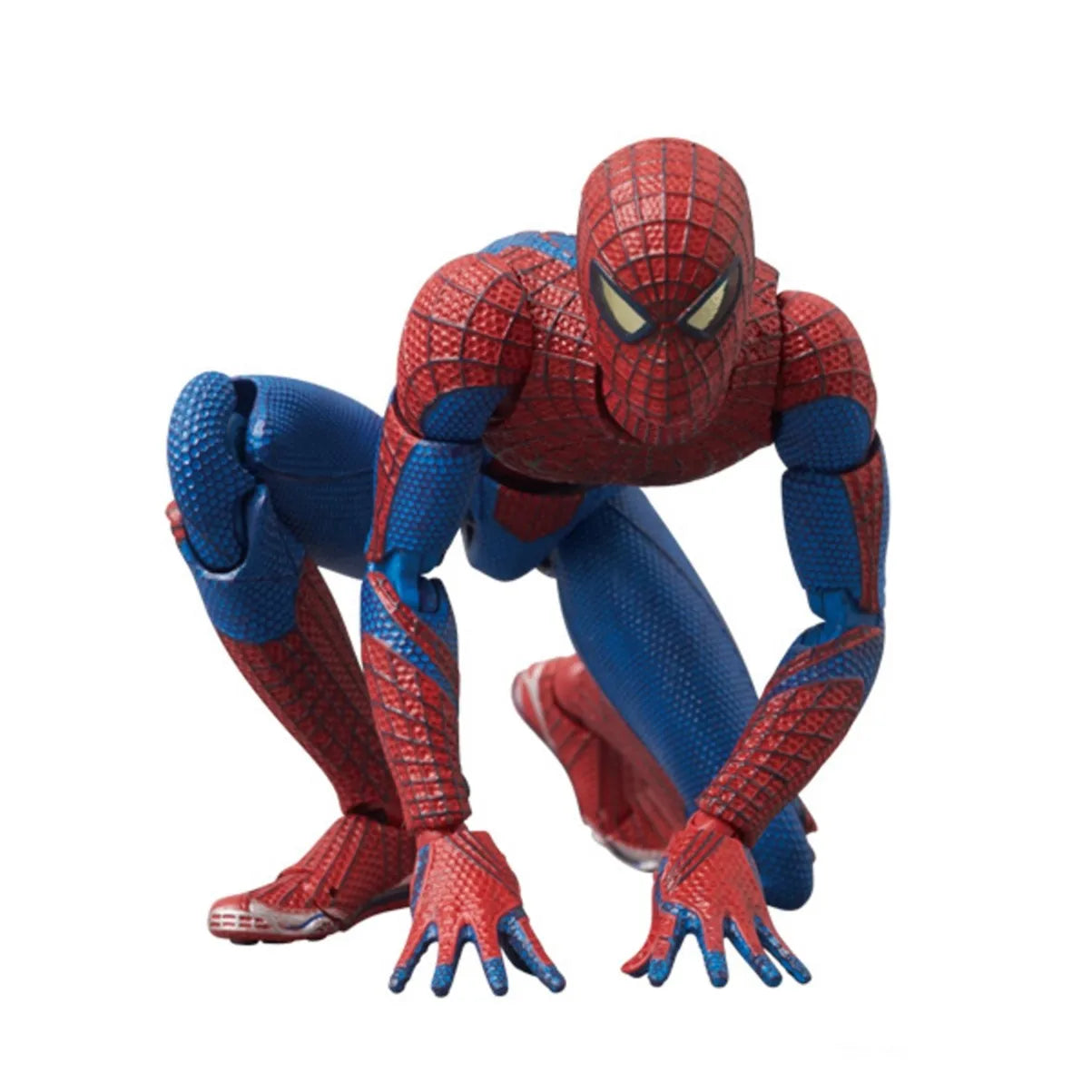 Spiderman Mafex 001 Peter Parker Andrew Garfield Figure The Amazing Spider-Man Shf Spiderman Action anime Figure Toy