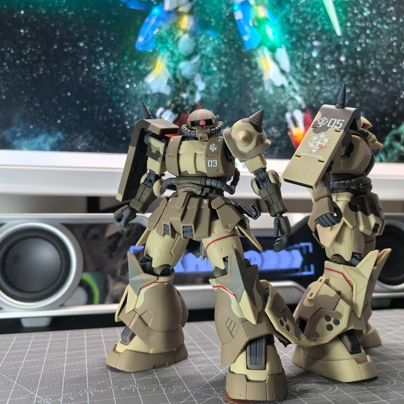 Zaku PB Southern Cross Star Selma Machine HG 1/144 MS-06GD Assemble The Model Action Figures Kids Toy Desktop Decoration Gift