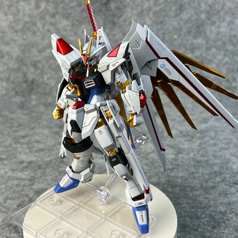 GAOGAO HG 1/144 Assembly Model Kit Infinite Justice Type 2 FREEDOM  Collection Robot Action Figures Plastic Model Toy Gifts