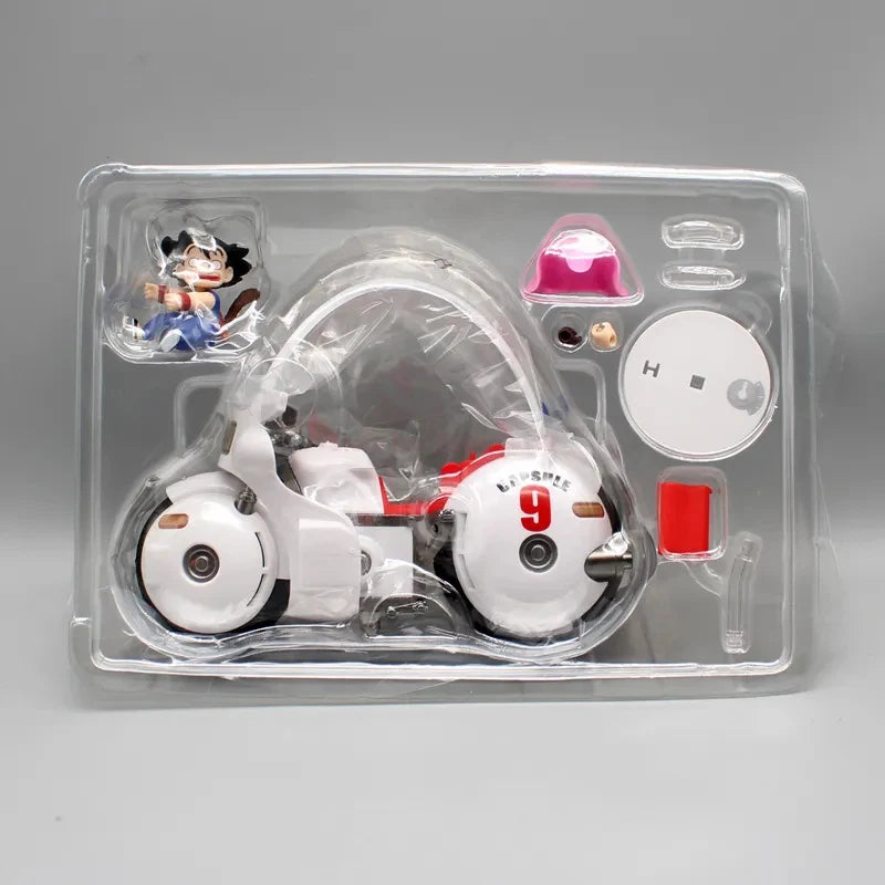 18cm SHF Dragon Ball Figures Bulma's Motorcycle Hoipoi Capsule No. 9 Action Figure PVC Collection Bulma Goku Figurine Model Toys