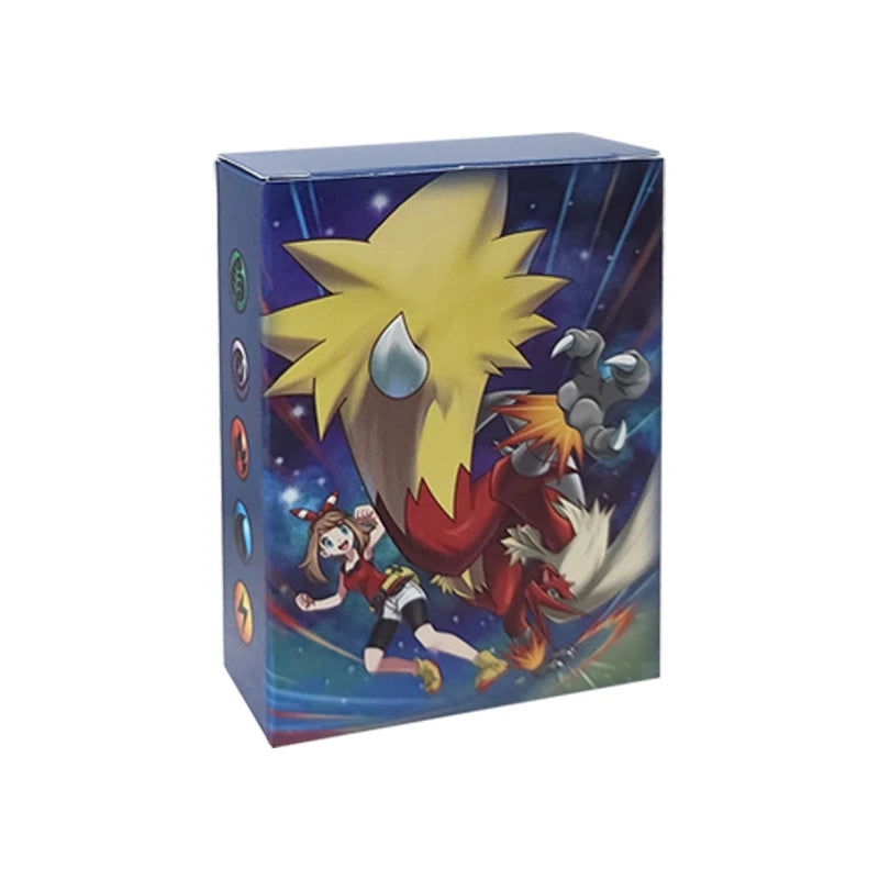 60pcs/box Ultra Rare Pokemon Cards Bundle Vmax/GX/EX/Energy/Trainer/MEGA Holographic  Battle Card Game Toys For Kids