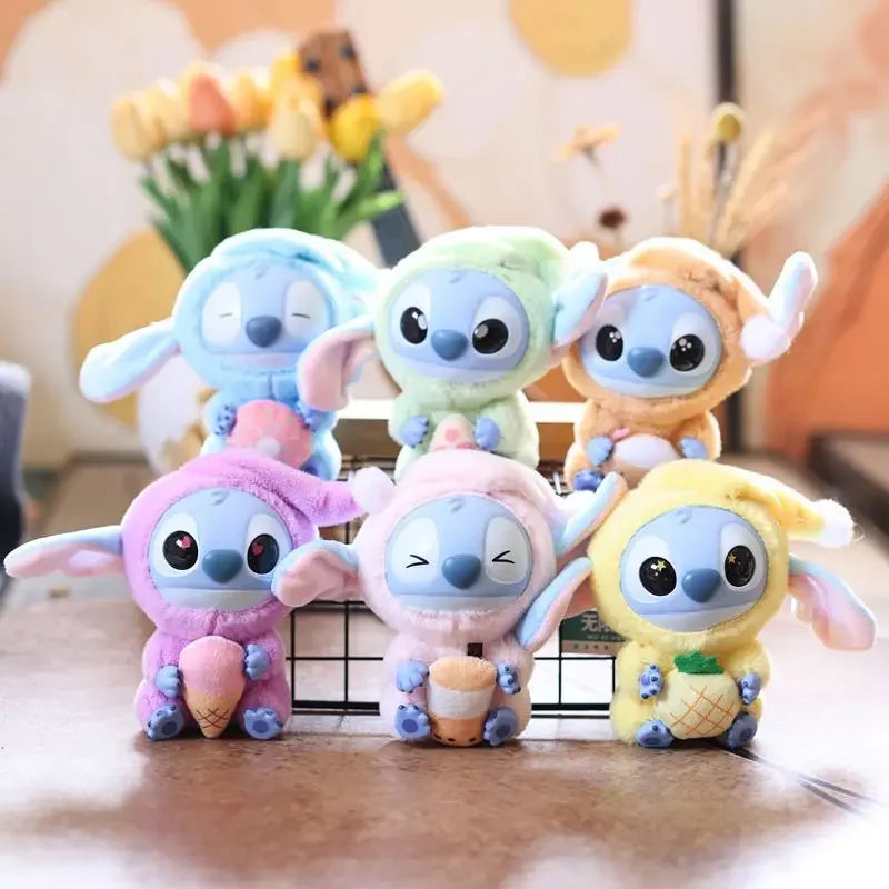 Stitch Stuffed Toys Keychain School Bag Pendant Decorated Plush Doll Children Graduation Season Commemorative Gifts
