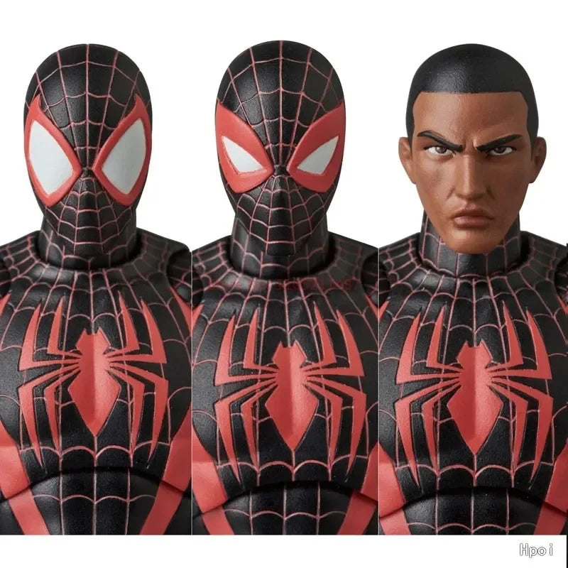 In Stock Ct Toys Spiderman Action Figure Miles Morales Mafex 092 Ultimate Comics Spider-man Shf Figure Ko Figurine Kids Toys