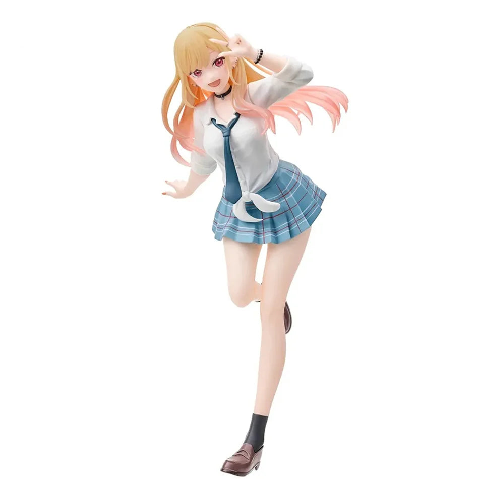 My Dress Up Darling MARIN KITAKAWA Uniform Anime Figure Toys 18cm PVC Model Collector Birthday Gift
