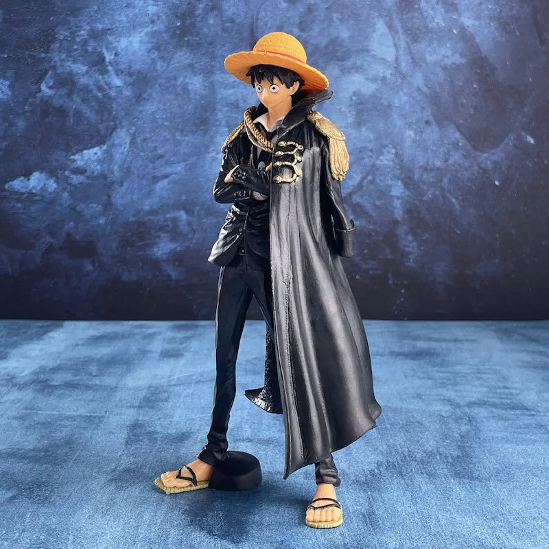 25cm One Piece Luffy Figures Monkey D. Luffy Battle Style Action Figures PVC Anime Collection Model Toys Birthday Ornamen Gifts