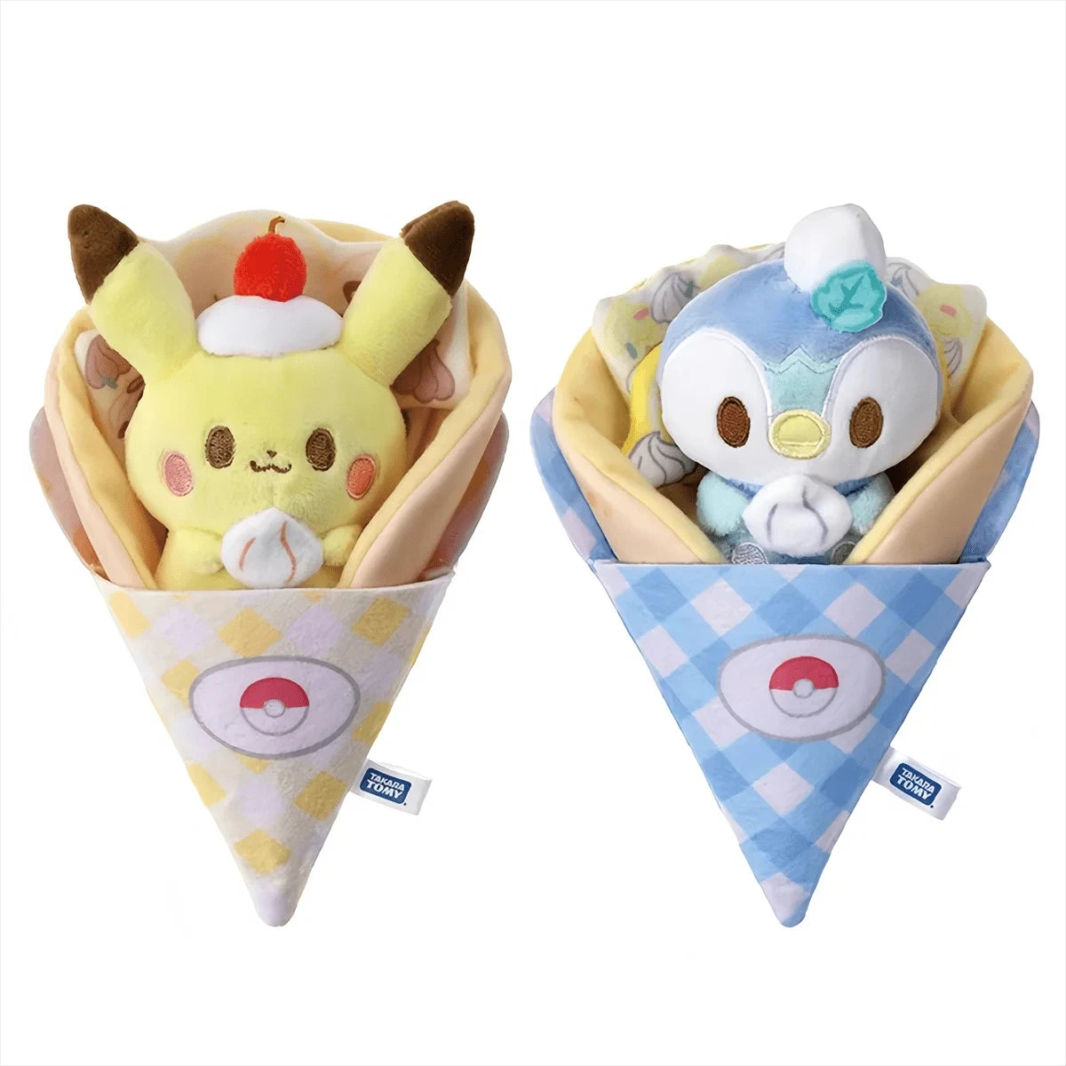 Pikachu Plush Dolls Toys Piplup Cute Anime Figure Stuffed Plush Toys Decoration Dolls For Children's Birthdays Festival Gifts