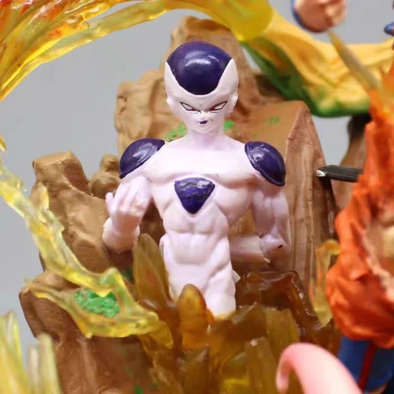 23cm Dragon Ball Z Figures Son Goku Frieza Shenron Action Figure Model Super Saiyan Pvc Statue Doll Model Collection Toys Gifts