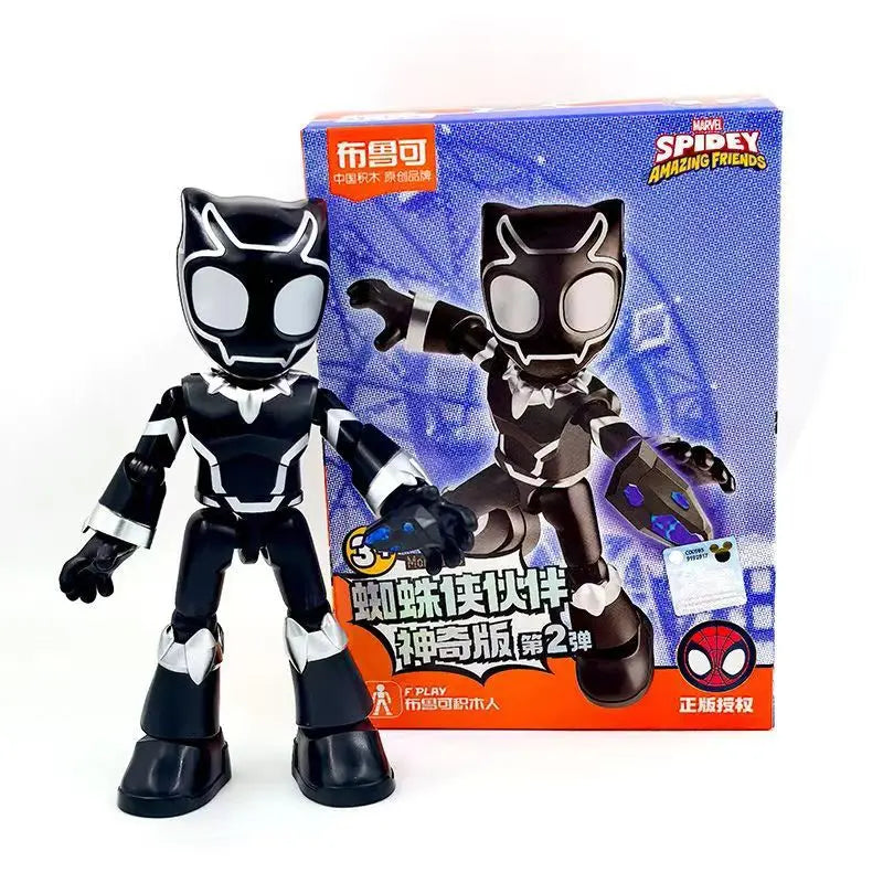BLOKEES Avengers Assembled Handmade Doll, Spider Man Partner - Iron Man Hulk Toy Children's Day Gift，Home decoration,