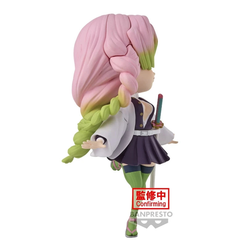 Bandai Original Demon Slayer Anime Figure Qposket Kanroji Mitsuri Ⅱ Action Figure Toys For Kids Gift Collectible Model Ornaments