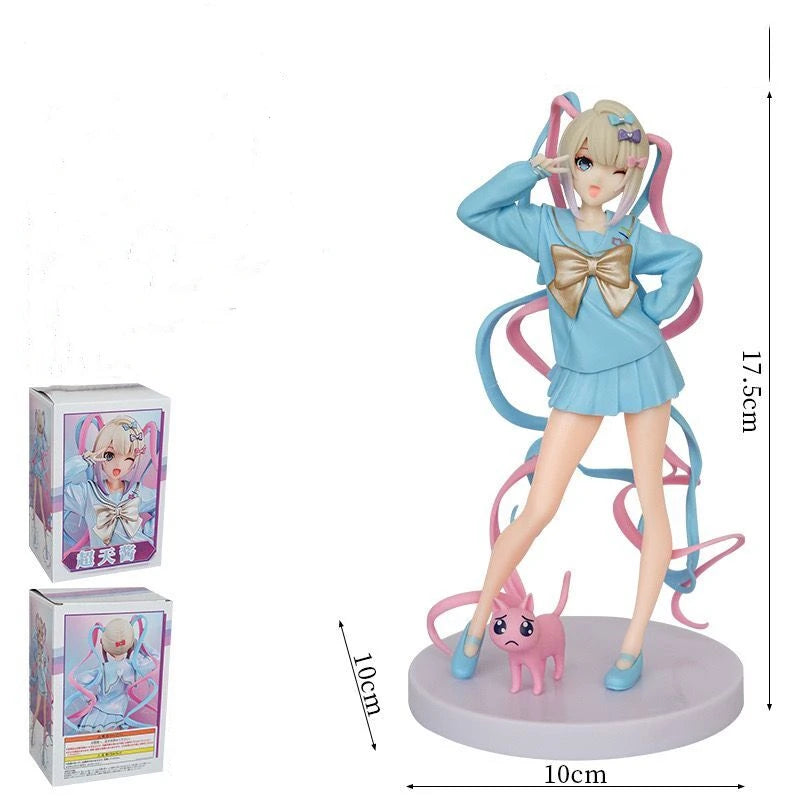 17.5CM Needy Streamer Overload Anime Girls Action Figure Up Omgkawaii Angel Adult Collectible Model Doll Toy Surprise Gifts
