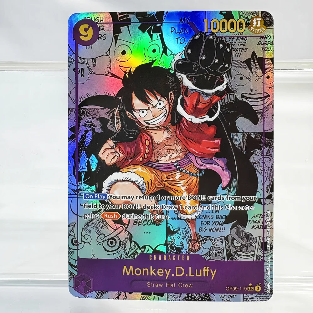 Anime One Piece OPCG Card English Version Shanks/Monkey.D. Luffy/Portgas.D. Ace Game Anime Collection Proxy Cards
