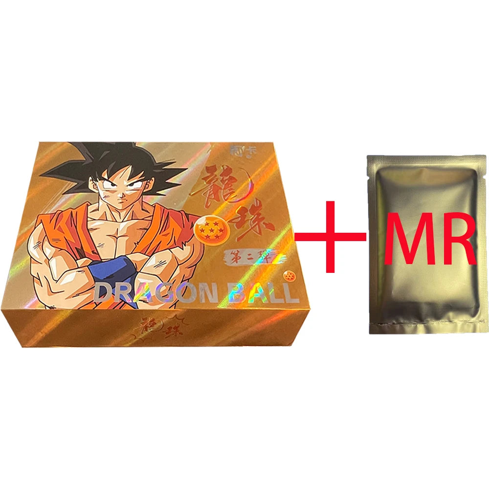 New DongKa Dragon Ball 2 Anime Collectible Card Goku Vegeta Sayajins Freeza Rare Character Card Halloween Christmas Gift