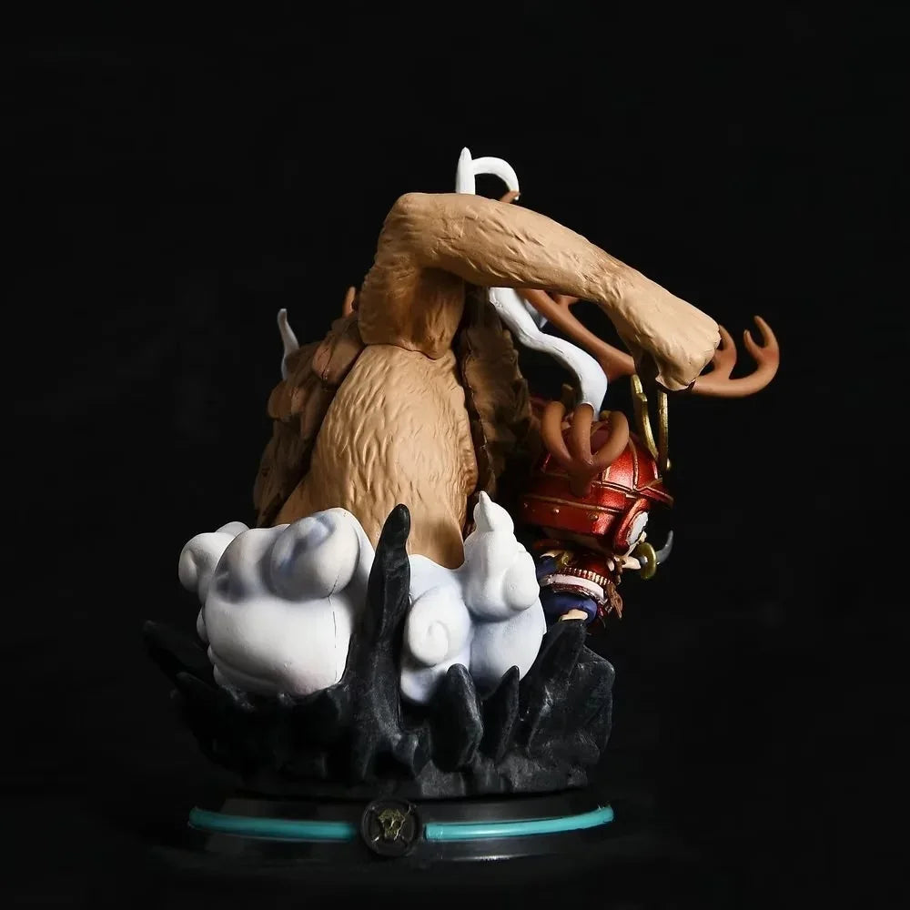 Anime One Piece The Island of Ghosts Tony Tony Chopper Battle Ver. GK PVC Action Figure Statue Collectible Model Kids Toys Doll