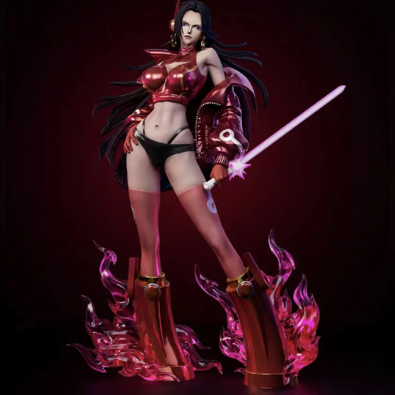 27cm One Piece Boa·Hancock Two Tone Fighting Gk Girl Ver Figure Pvc Anime Action Toy Game Collectible Model Doll Gifts