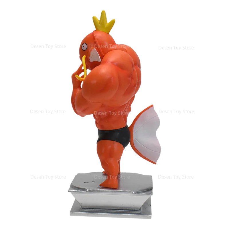 13 Styles Pokemon Muscle Figures Fitness Magikarp Snorlax Dugtrio Psyduck Squirtle Bulbasaur Gengar PVC Action Model Figures Toy