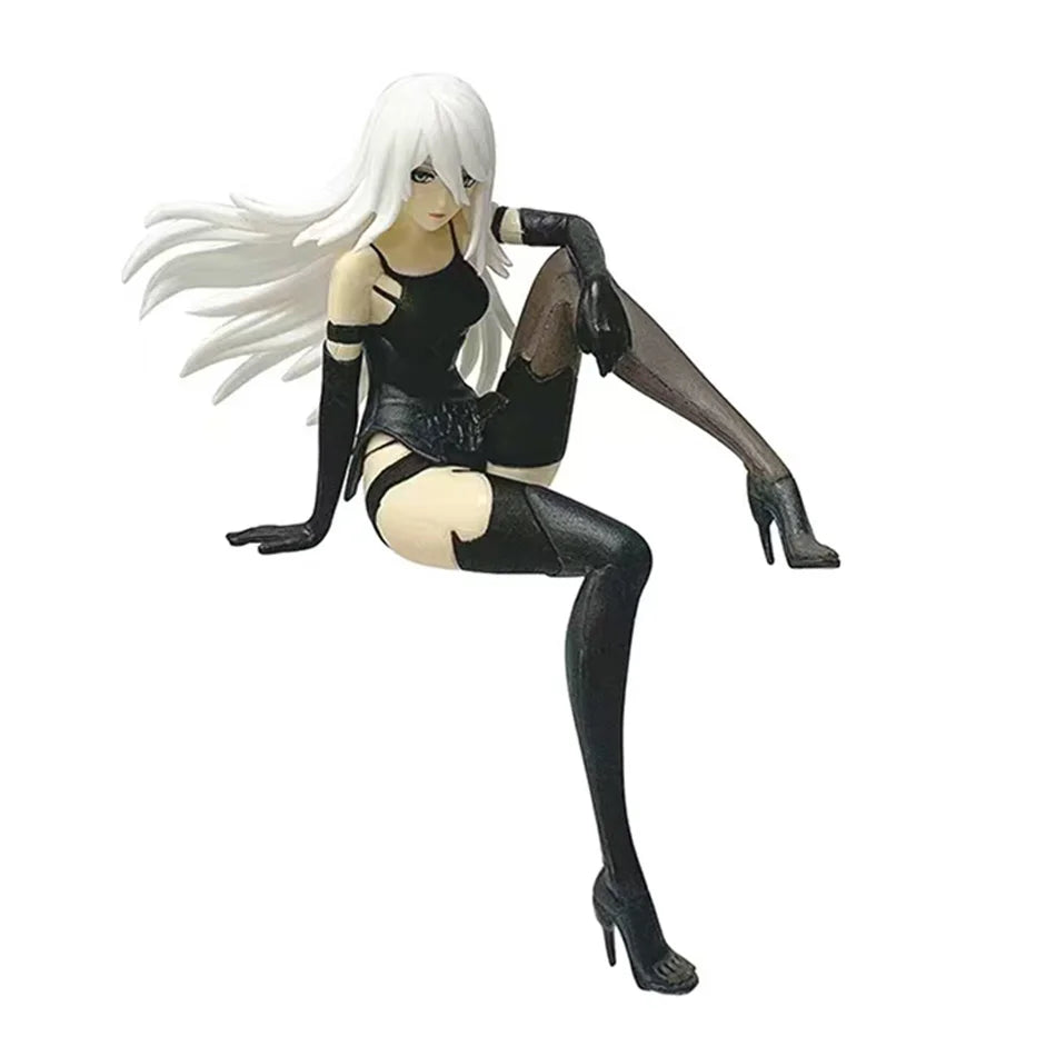 15Cm Anime  Nier:automata Ver1.1A 2B Yorha No. 2 Type B Premium Chokonose Figure PVC Model Collectible Toys