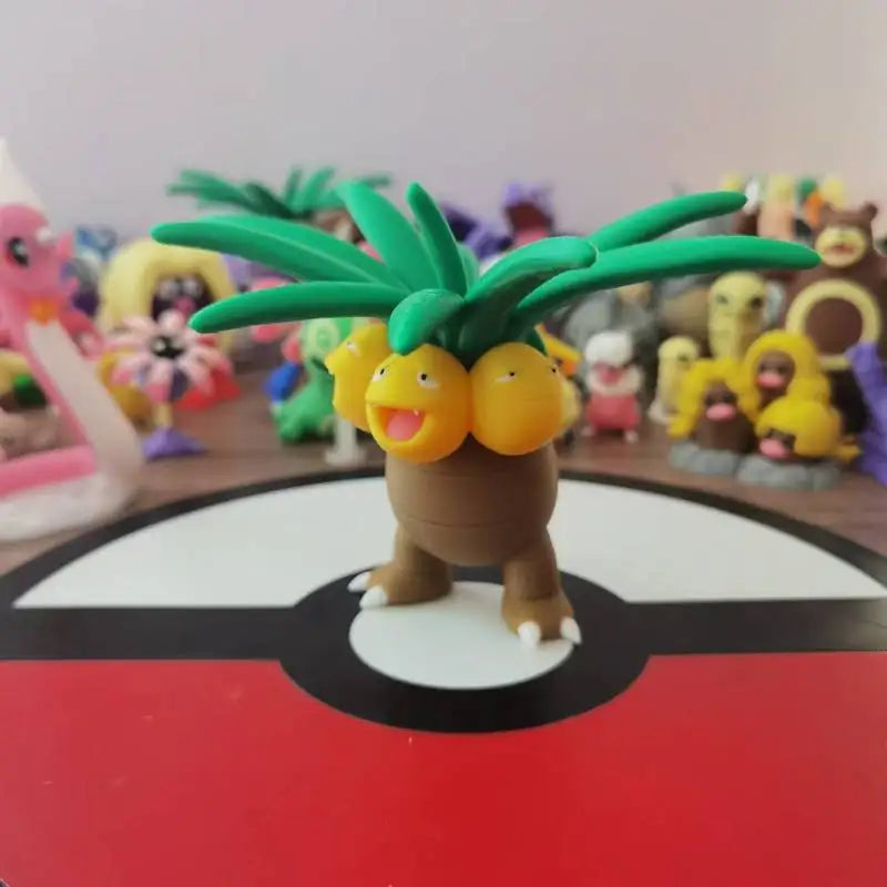 Anime Figures Exeggutor Proportion World 1:20 Diy 3D Printing Kawaii Cartoon Character Desktop Model Children Holiday Toy Gift