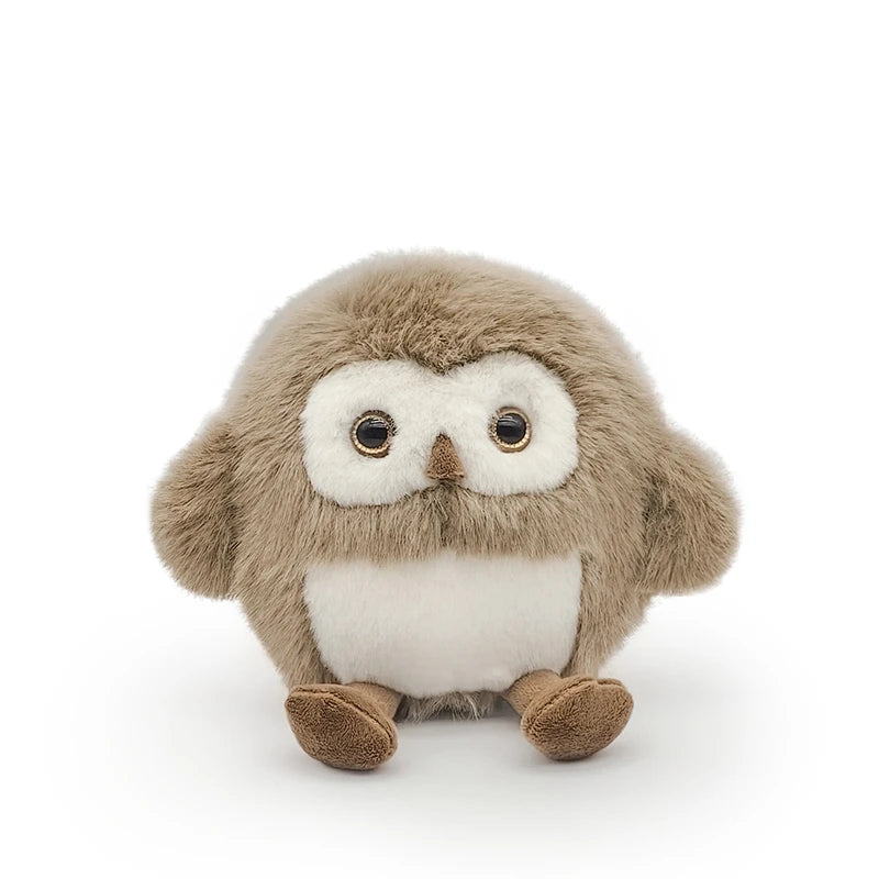 Anime Jellycat Owl Plush Toys Tyto Alba Kawaii Stuffed Doll Soft Bird Room Decor Owl Plushies Ideal Birthday Gift for Kids