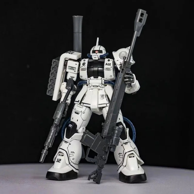 ZAKU Warrior GTO White Devil And ZEONO ZGMF-1000 HG1/144 Assemble The Model Action Figure Ornament Toy Gift Collectible