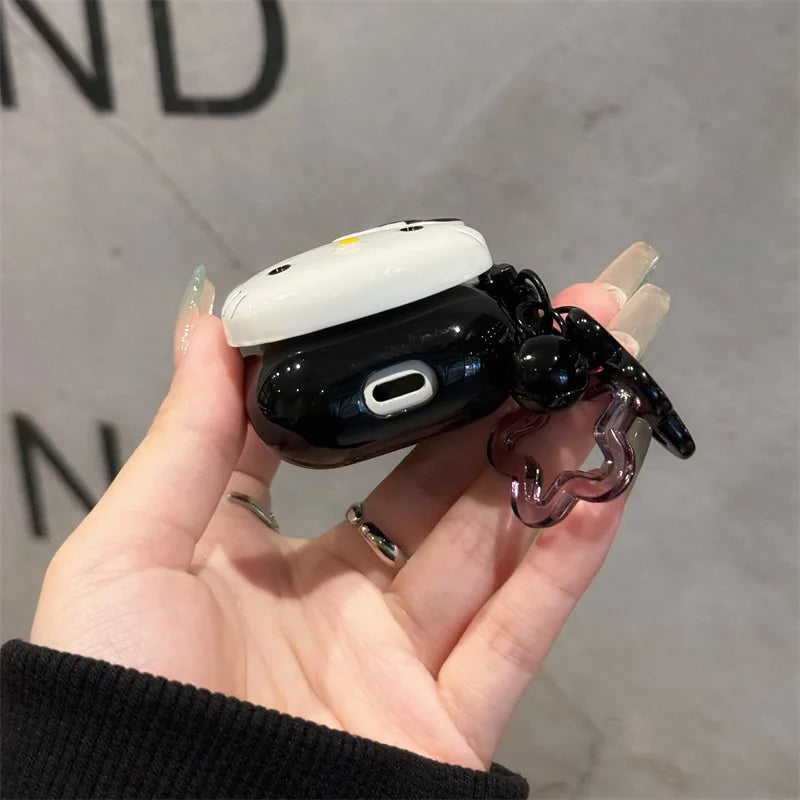 Cute KT Cat Protective Cover for AirPods Pro2 Protective Cover Cartoon Bluetooth Earphone Soft Case for Airpods 4 3 2 1 Pro